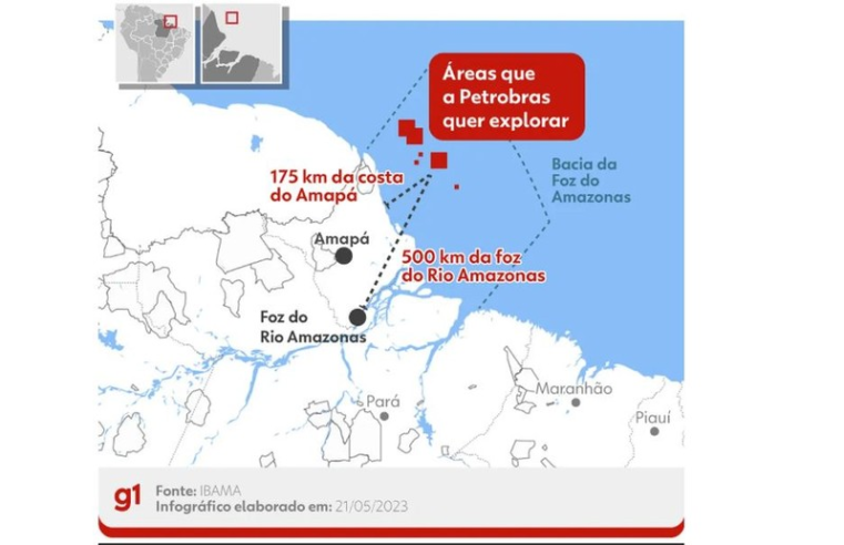 Ibama concede licença para Petrobras perfurar na Margem Equatorial, diz Ministério de Minas e Energia