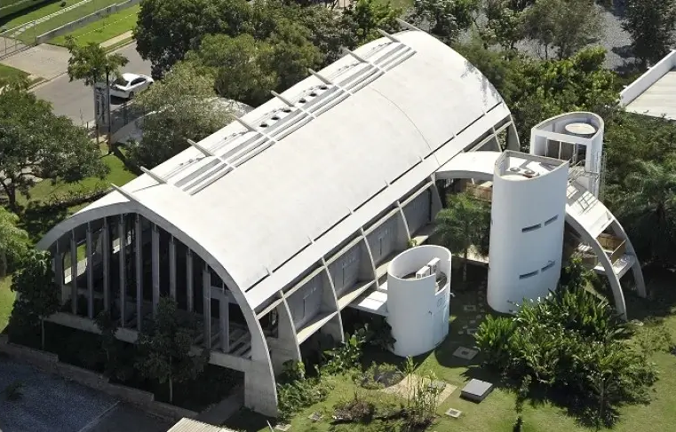 Arquitetura indígena inspirou a construção do moderno Centro Sebrae de Sustentabilidade