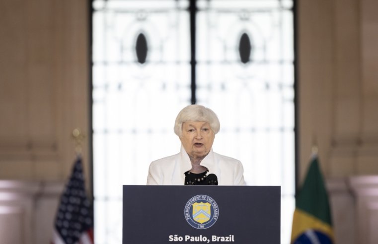 G20: ao lado de ministro de Milei, Yellen diz que Argentina terá uma difícil transição econômica