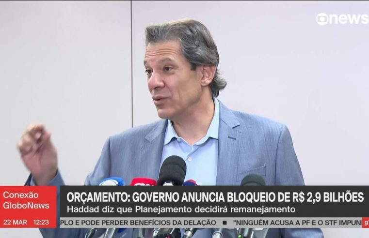 Após bloqueio do Orçamento, Haddad vê evolução das contas em relação à 'bagunça' de 2022