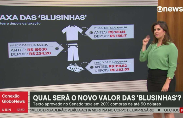 Texto da taxação das compras internacionais cria desconto de US$ 20 para compras até US$ 3 mil