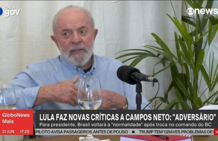 Campos Neto não comenta críticas de Lula e diz que nunca conversou com Tarcísio sobre assumir ministério