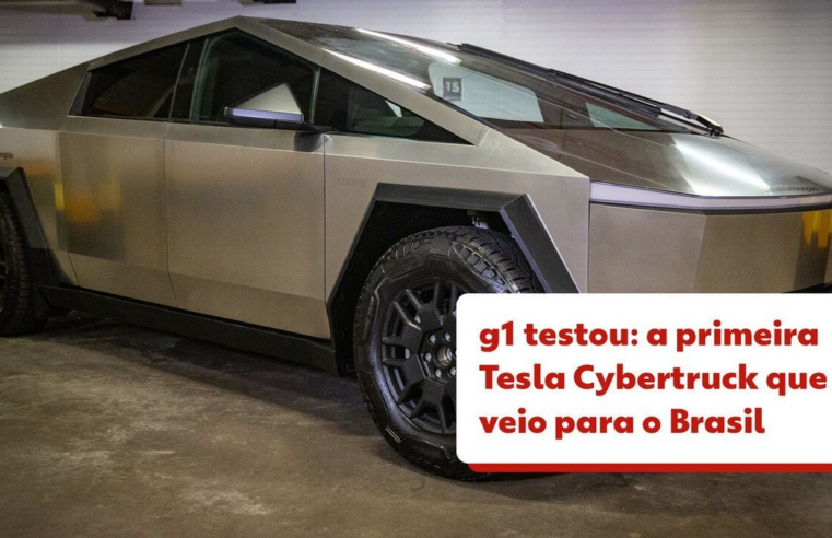 VÍDEO: testamos a primeira Tesla Cybertruck do Brasil, ao lado de Danielzinho Grau