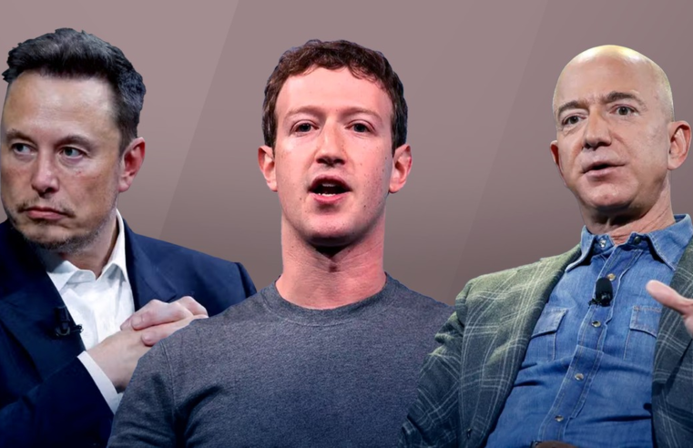 Musk, Bezos e Zuckerberg voltam a formar o 'top 3' dos mais ricos do mundo