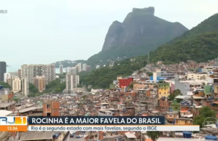 Rocinha, maior favela do país segundo Censo 2022, possui mais habitantes que dois terços dos municípios do RJ