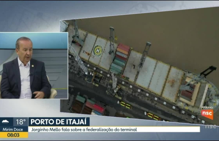 Decisão judicial suspende federalização do Porto de Itajaí (SC)