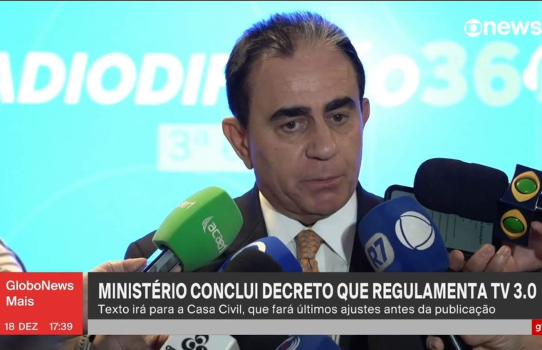 Ministério finaliza minuta para regulamentar a TV 3.0 e prevê implementação em 2025; entenda